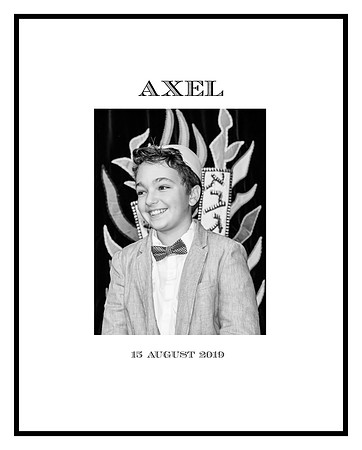 axel's 18x24 poster