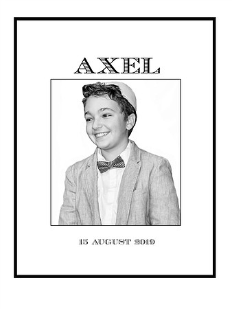 AXEL WT BCKGD POSTER